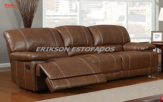 sofa reclinavel 3 lugares sofa reclinavel